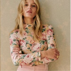 Sezane FELIX JUMPER in LONDON BOUQUET